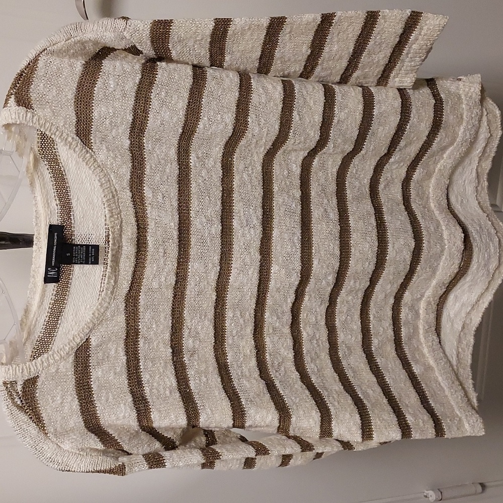 Striped pullover sweater S